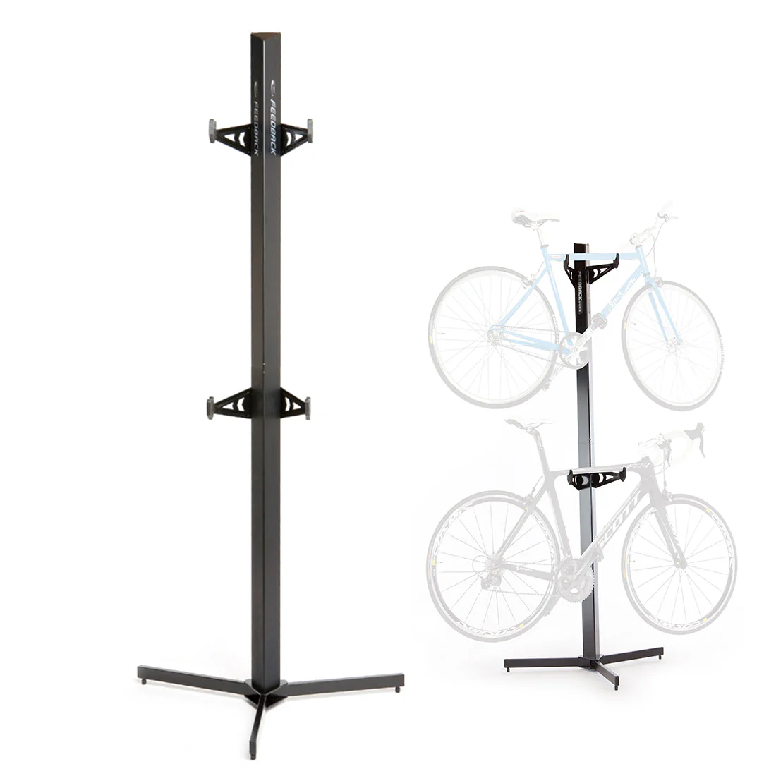 Velo Cache 2-Bike Storage Stand, Black - Image 5