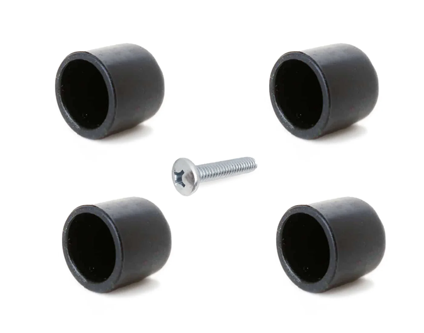 Velo Cache Replacement Foot Cap Set with Adjusting Screw